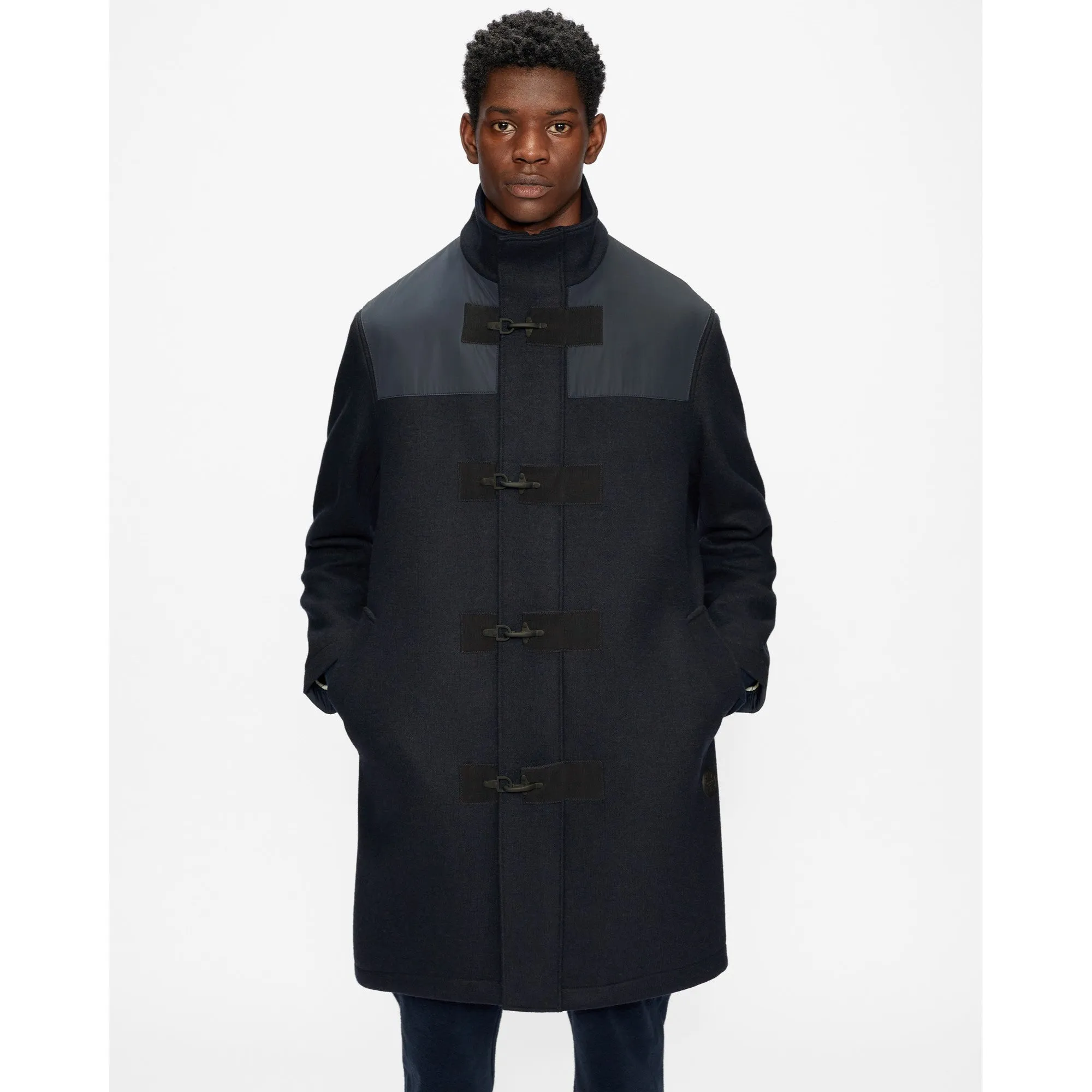 Men Mmo-Lens-Duffle Coat - Navy