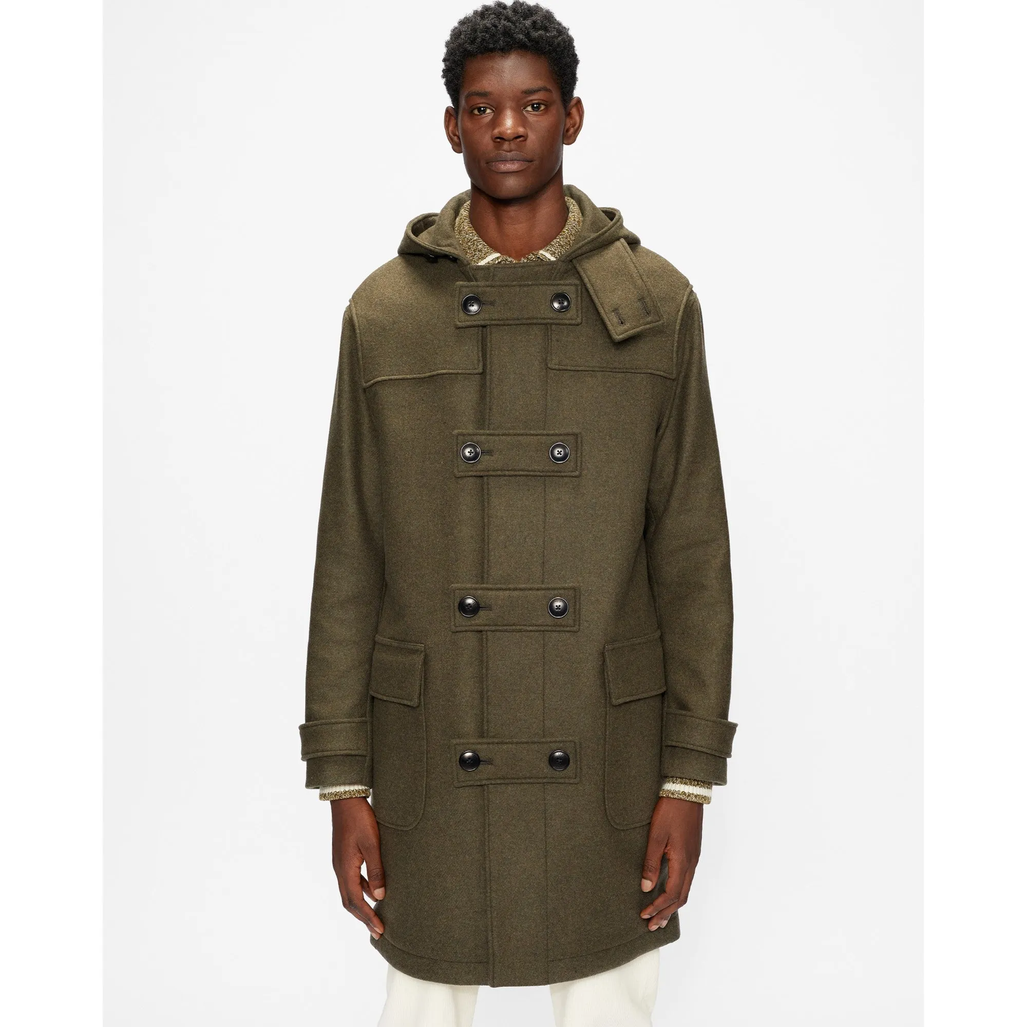 Men Mmo-Mogul-Duffle Coat - Green