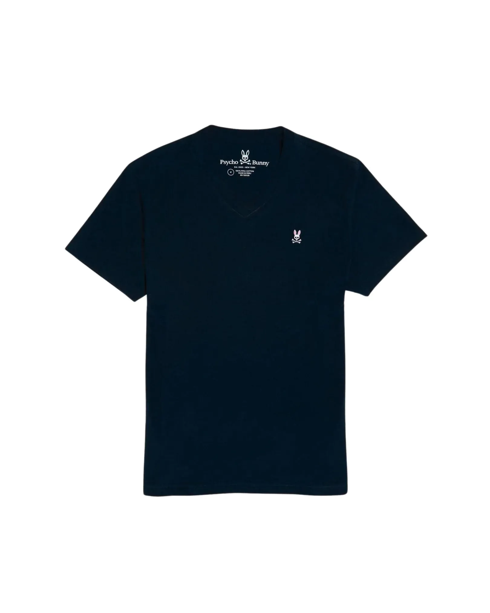 Men's V Neck Tee - Navy