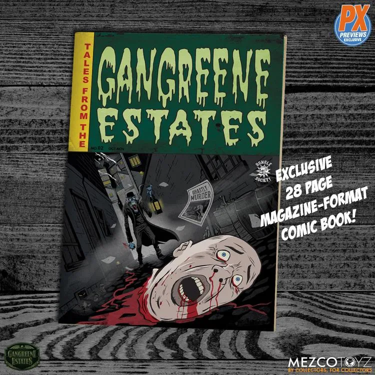 MEZCO ONE:12 Collective: Gangreene Estates Theodore Sodcutter | PX Previews Exclusive