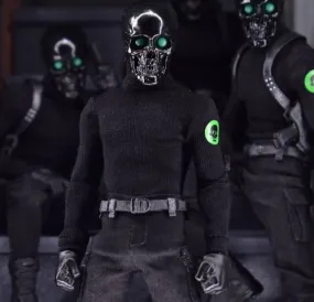 Mezco Toyz ONE:12 Black Skulls Death Brigade Action Figure Exclusive