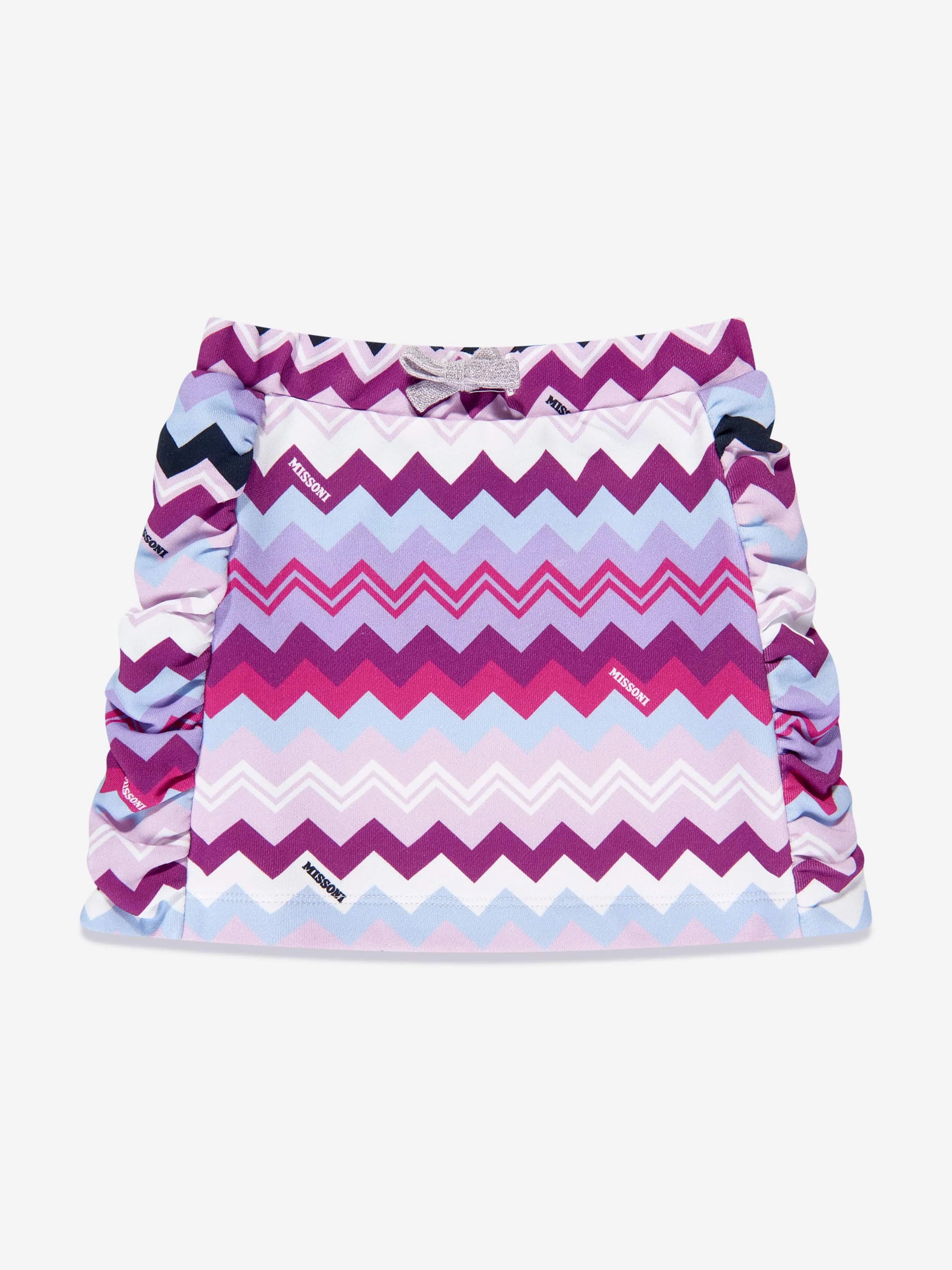 Missoni Girls Zigzag Skirt in Pink