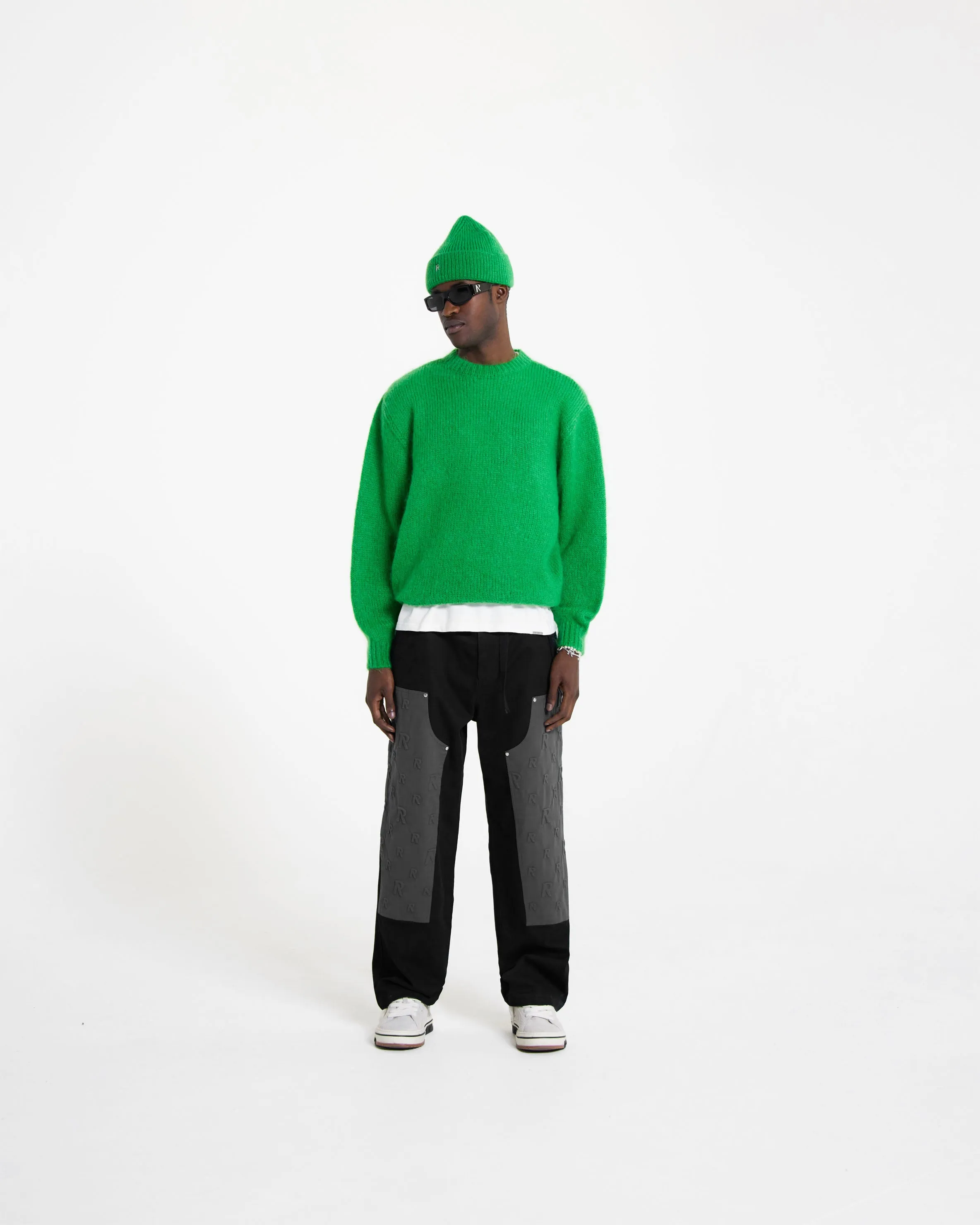 Mohair Sweater - Island Green