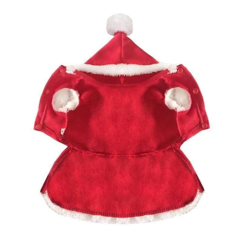 Mrs Clause Dog Costume