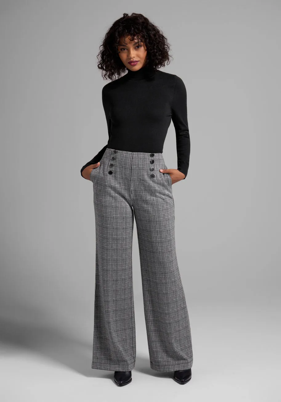 Nautical By Nature Wide-Leg Pants