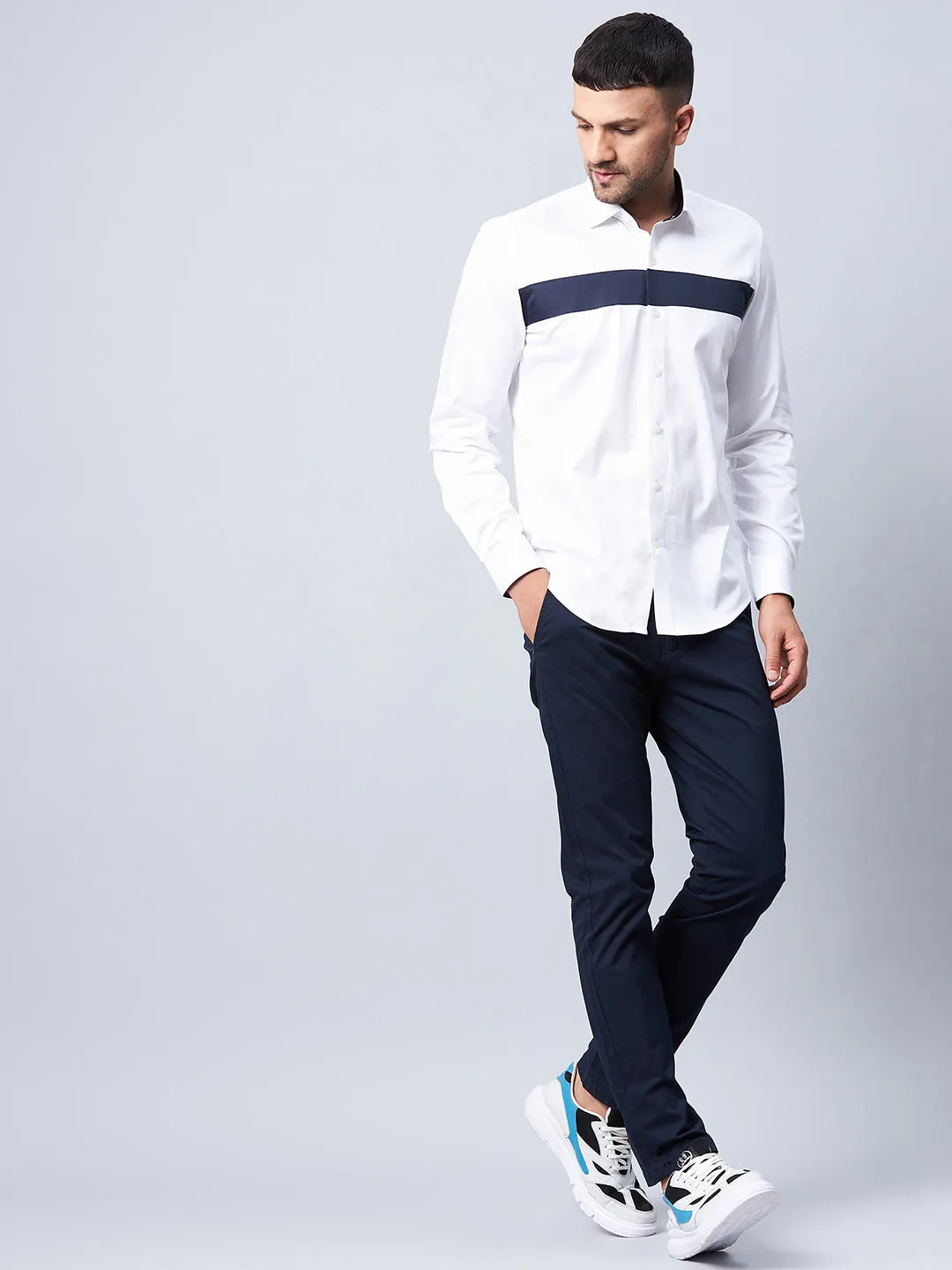 Orel Color Block Shirt