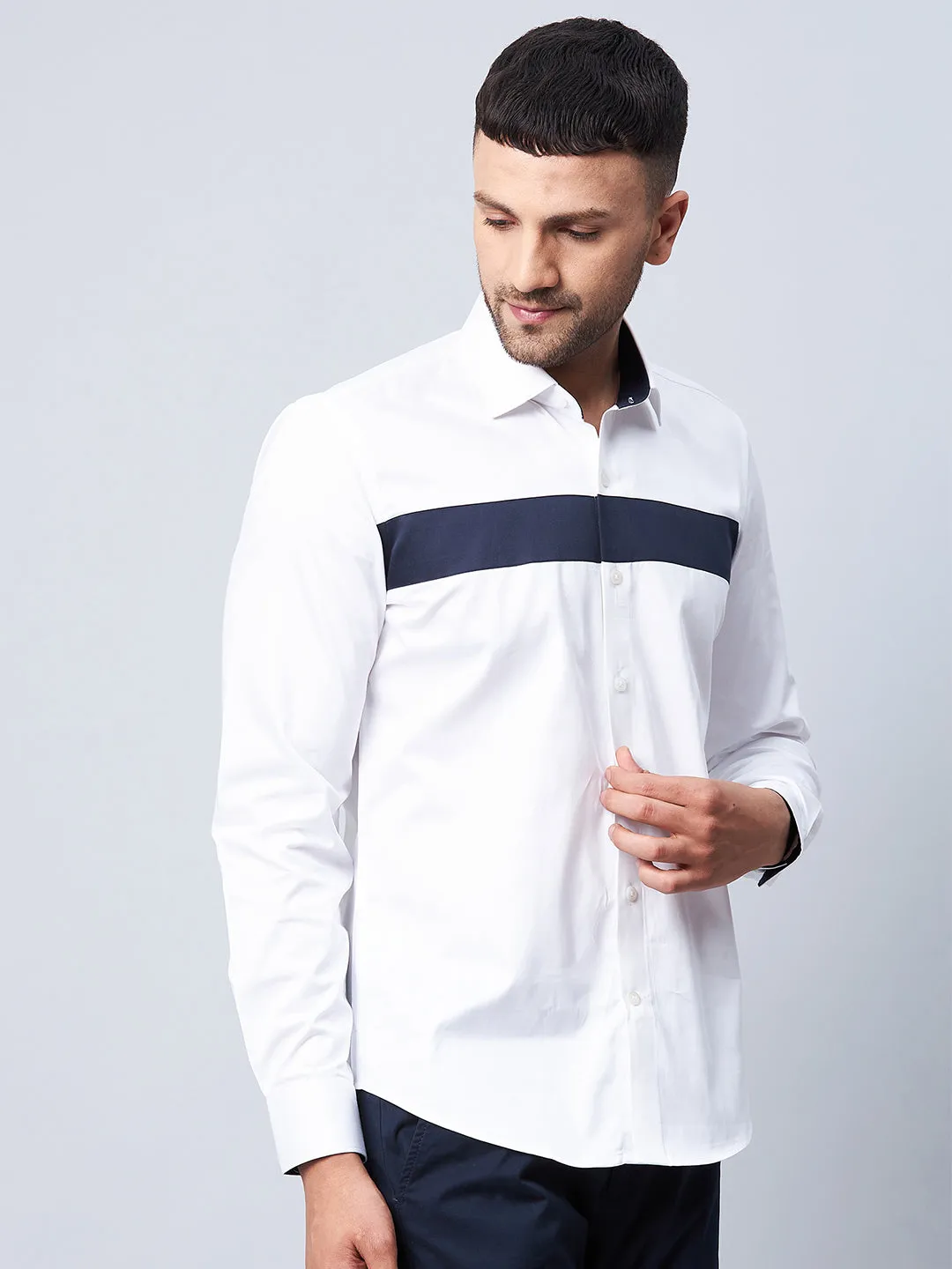 Orel Color Block Shirt