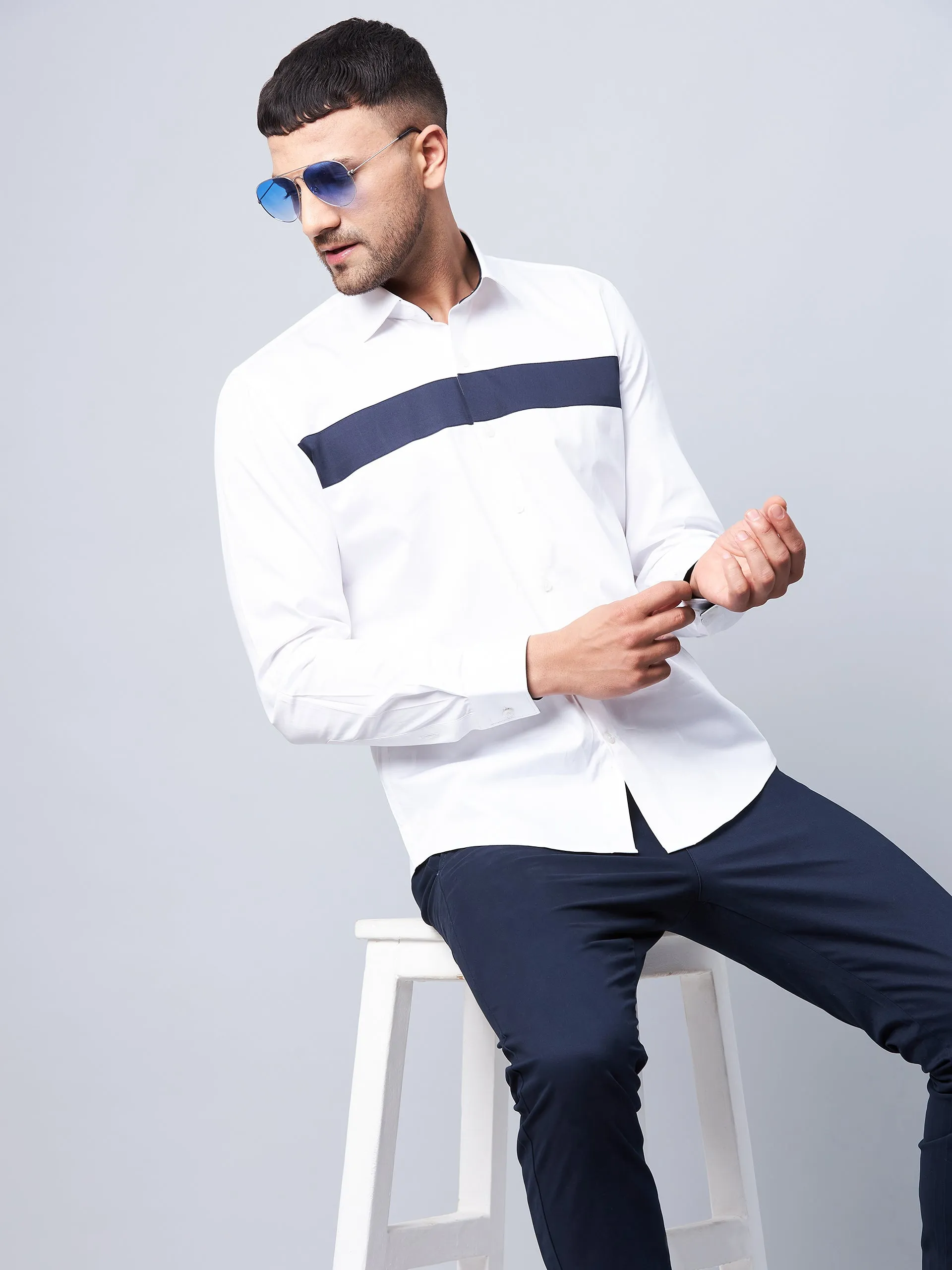 Orel Color Block Shirt