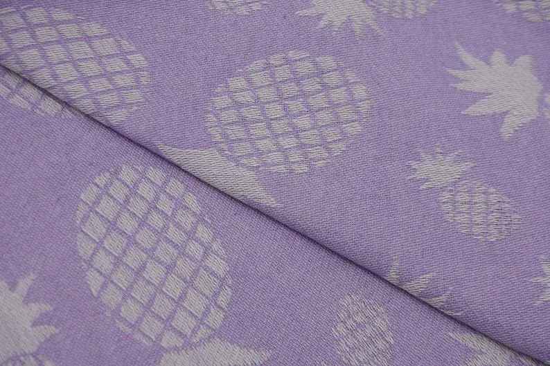 Pineapple Lilac 100% Cotton Towel