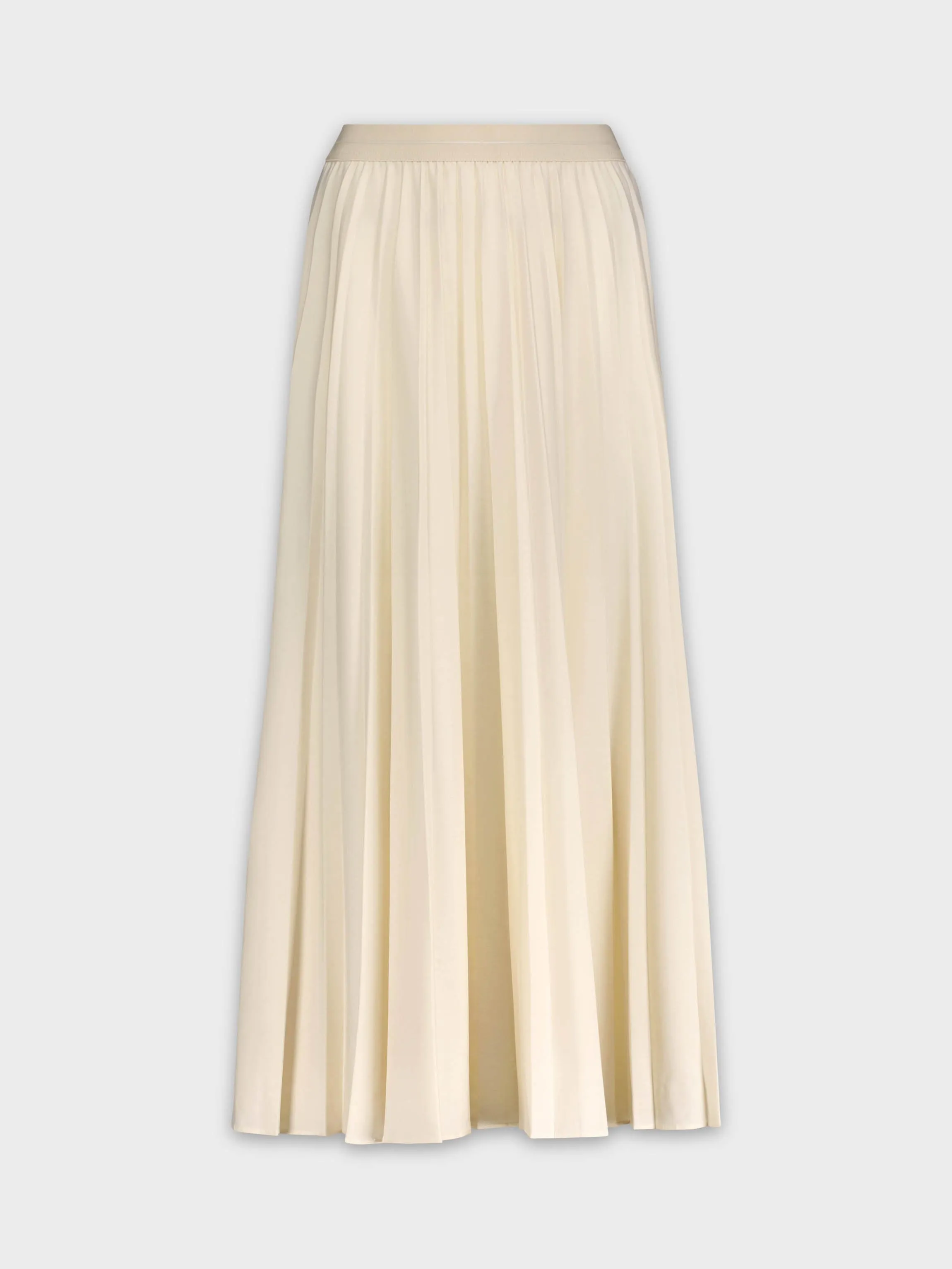 PLEATED SKIRT 37"-VANILLA