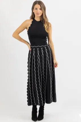 PRISCILLA PLEATED SKIRT SET