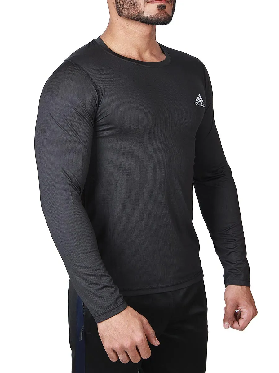 Pro Tech - Full Sleeves T-Shirt - 3002 - Black