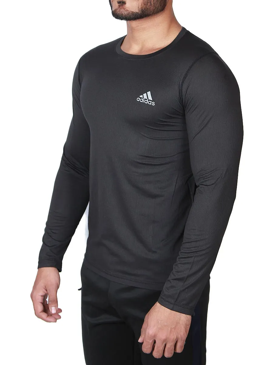 Pro Tech - Full Sleeves T-Shirt - 3002 - Black