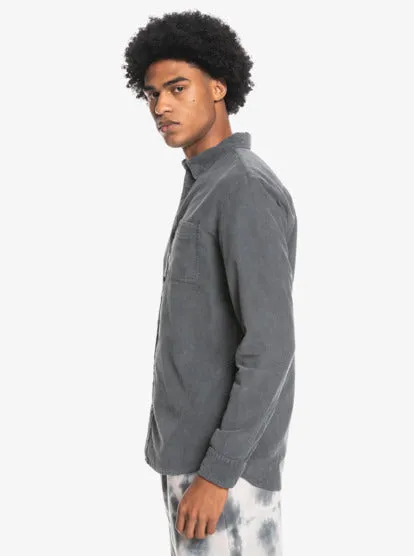 Quiksilver Smoke Trail L/S Shirt-Iron Gate