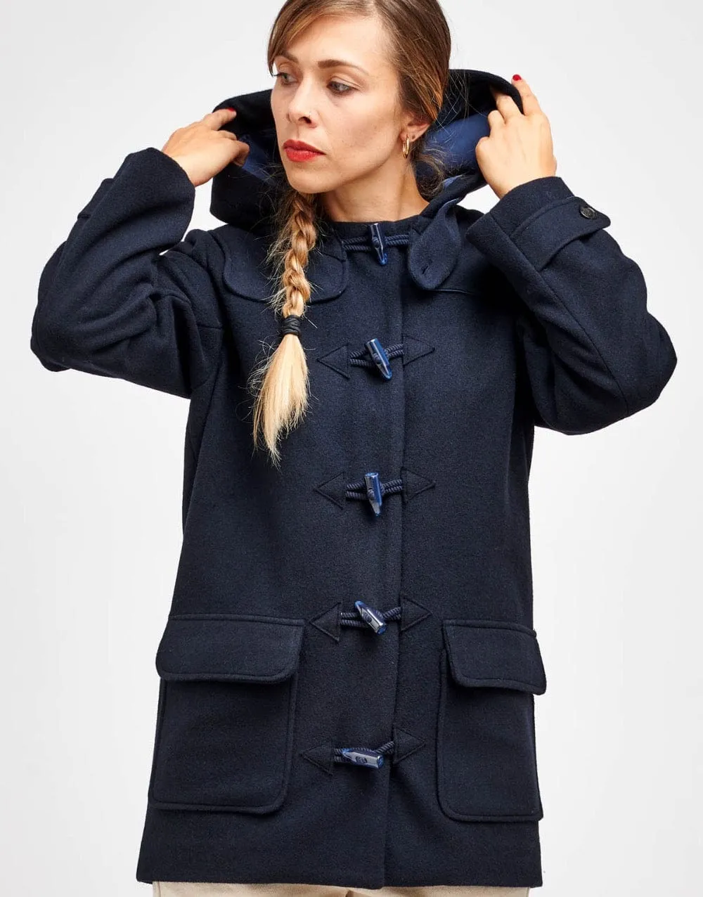 Rê Ladies Duffle Coat Sewing Pattern, I AM Patterns