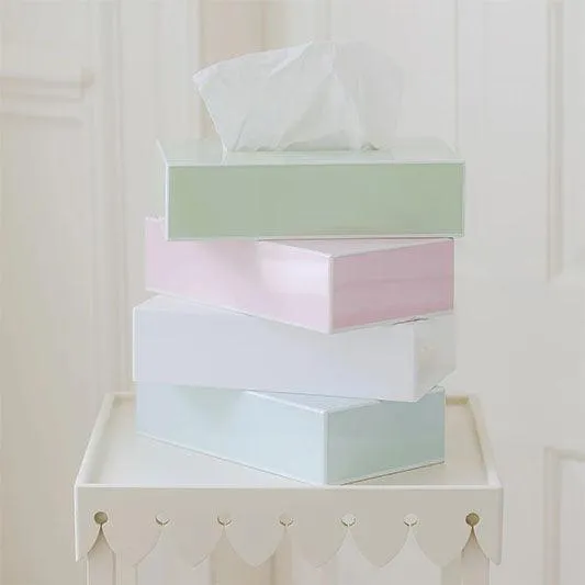 Rectangular Tissue Box | Light Pink