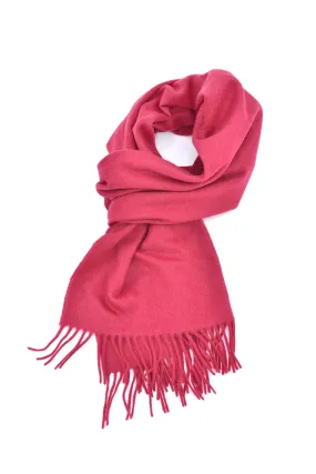 Red Cashmere Scarf