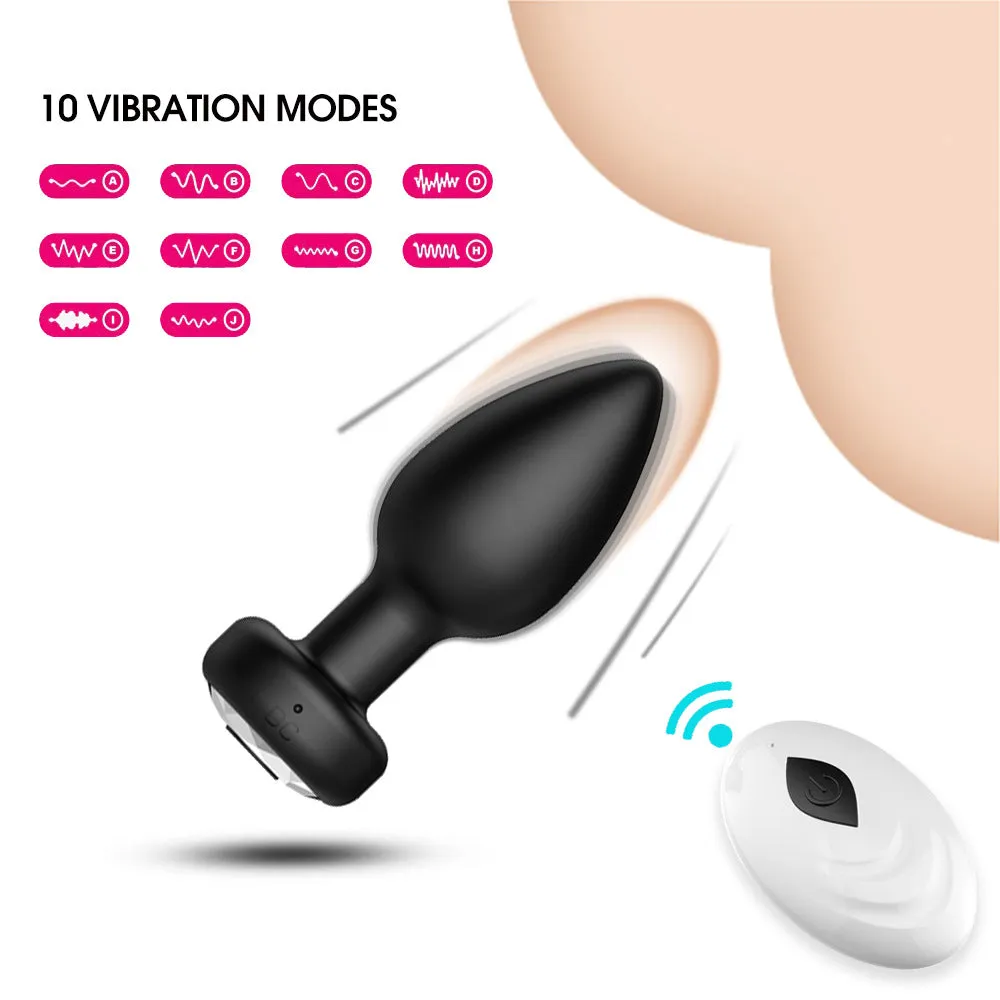 Remote Control Butt Plug