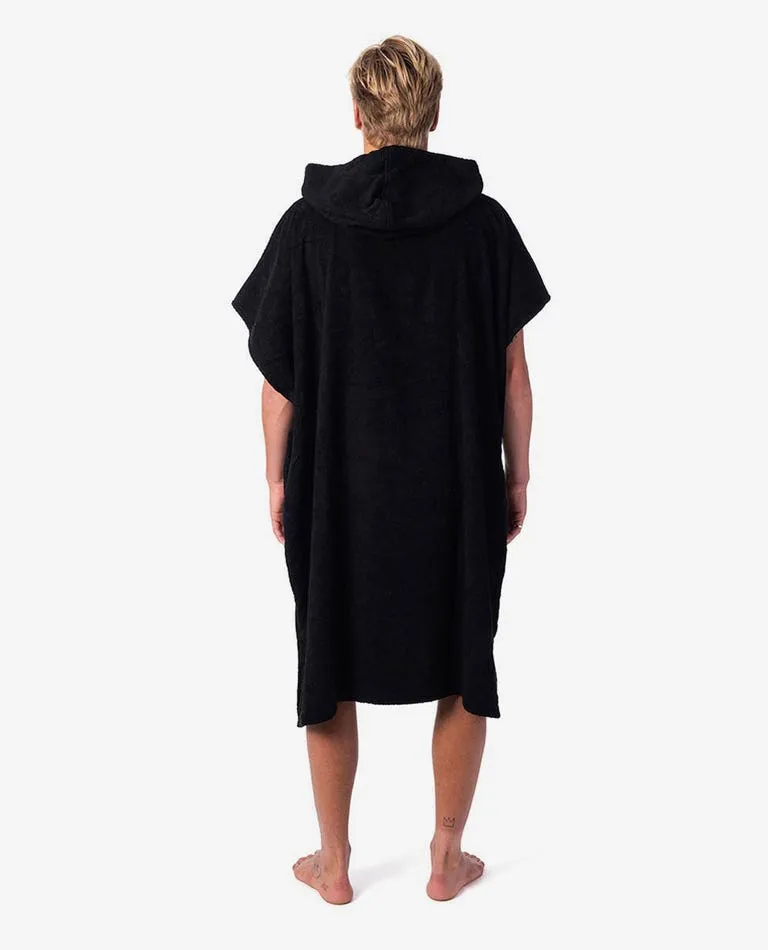 Rip Curl Icons Hooded Towel-Black