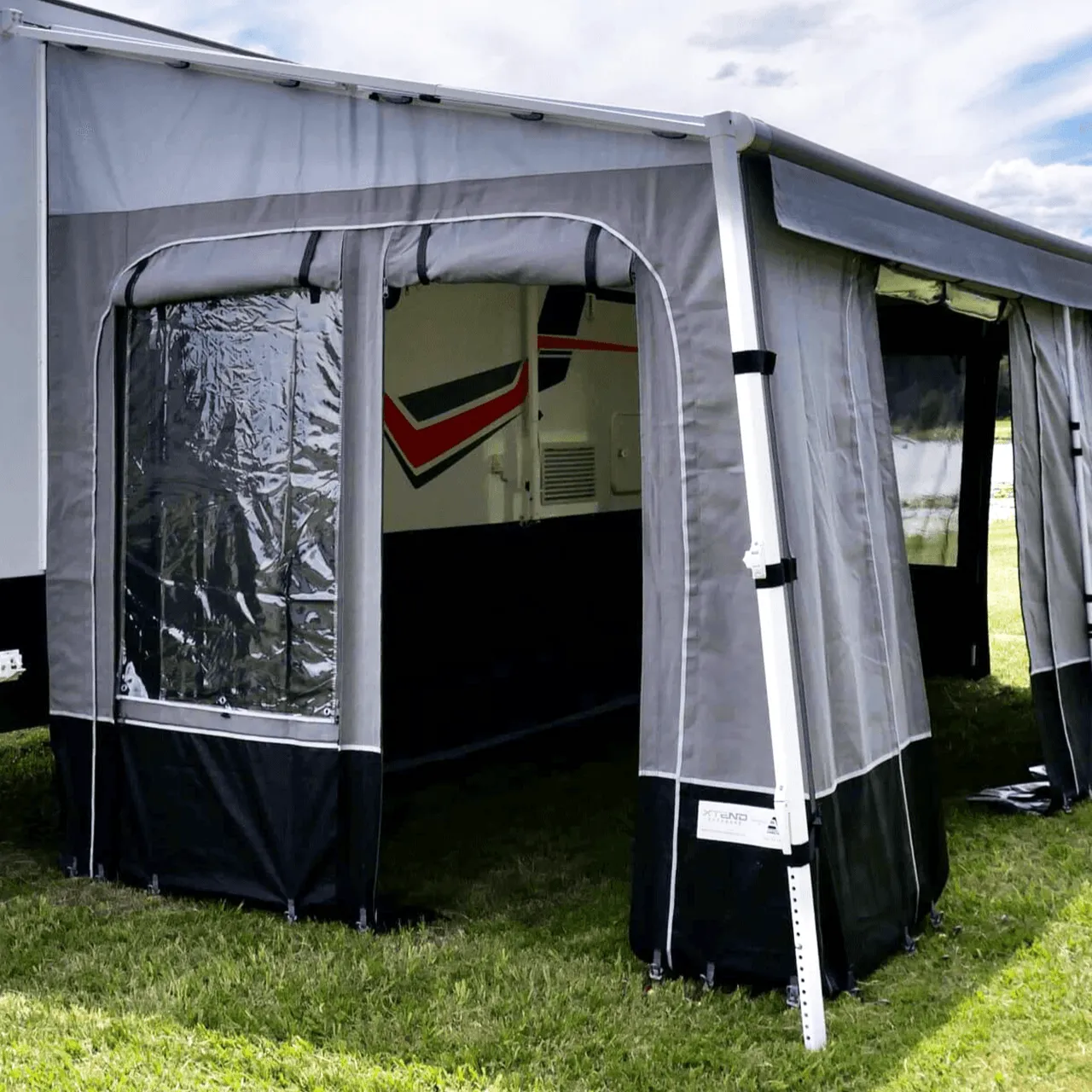 Roll Out Awning Walls - Heavy Duty Canvas