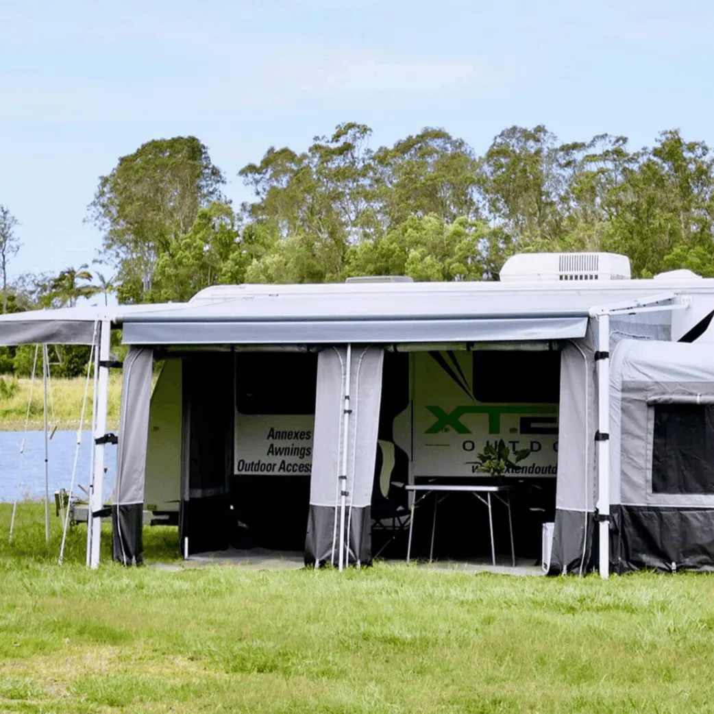 Roll Out Awning Walls - Heavy Duty Canvas