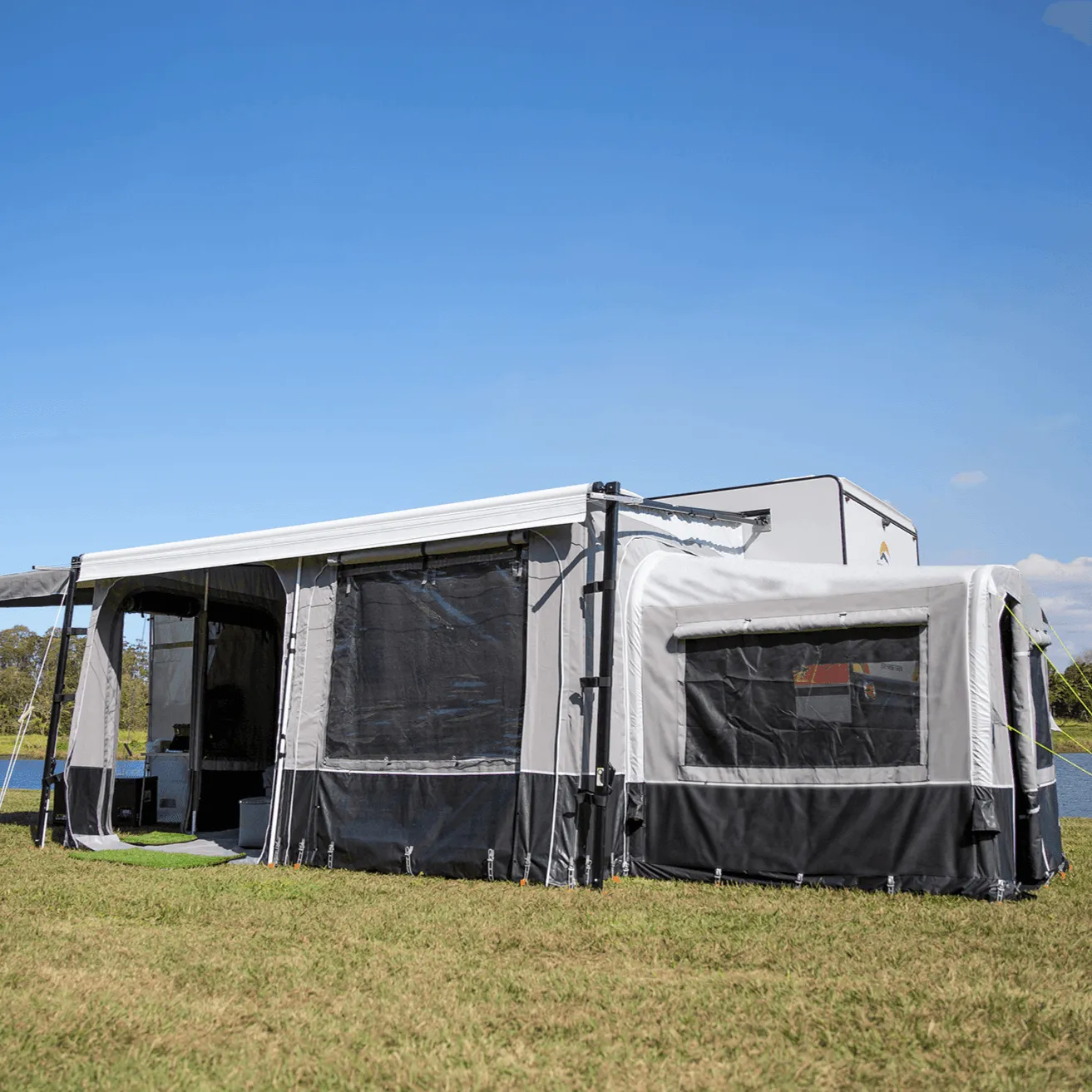 Roll Out Awning Walls - Heavy Duty Canvas