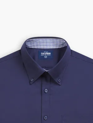 Royal Oxford Slim Fit Navy Shirt