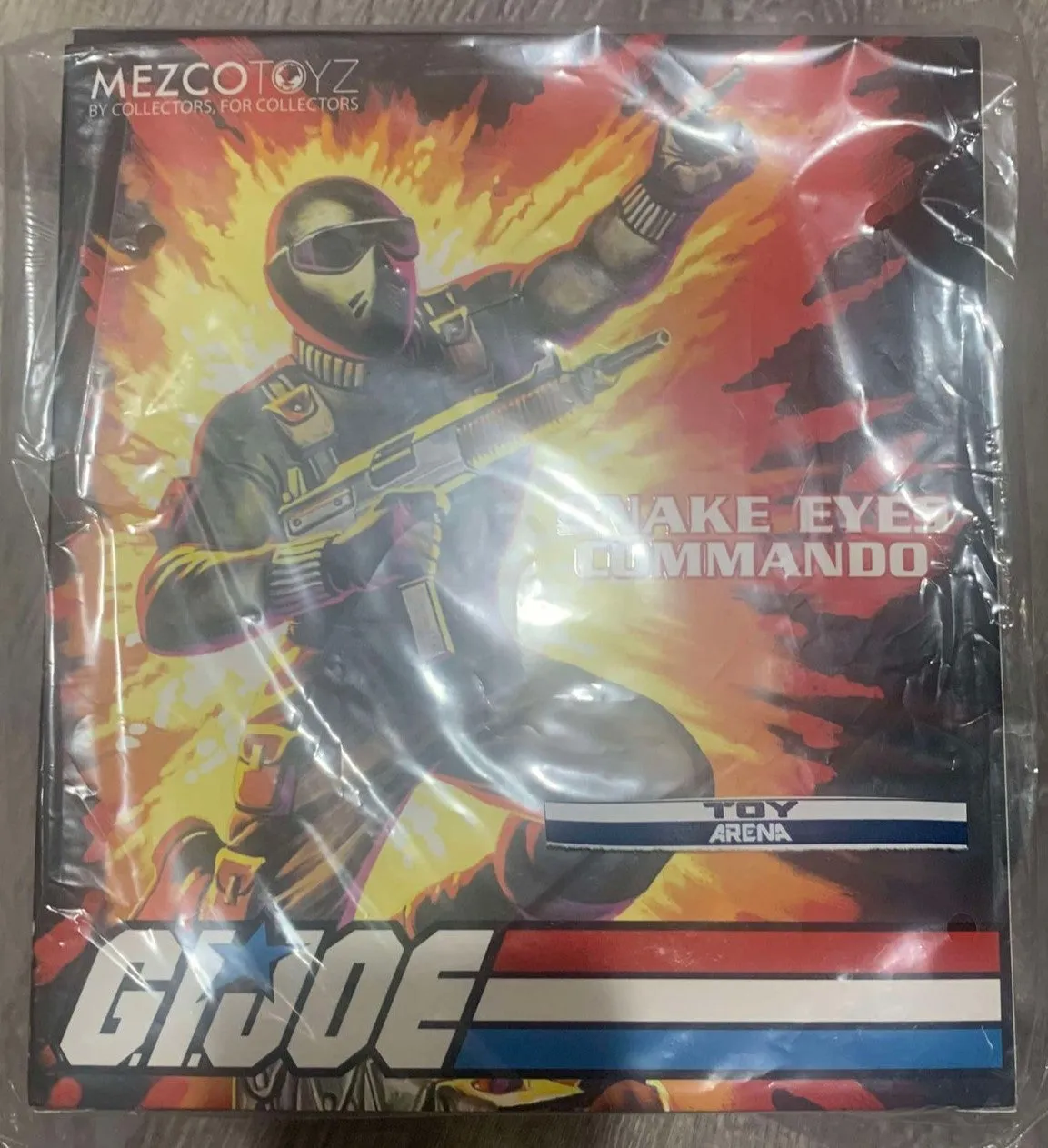 SDCC 2024 Mezco Toyz ONE:12 Collective: G.I. Joe: Snake Eyes Commando Edition Exclusive Action Figure