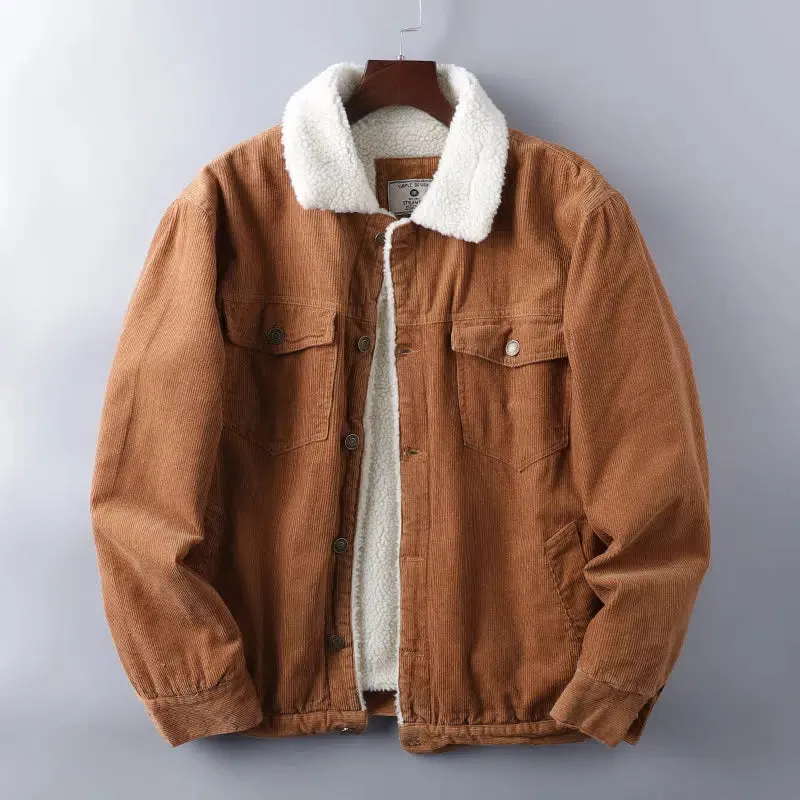 Sherpa Washed Corduroy Jacket