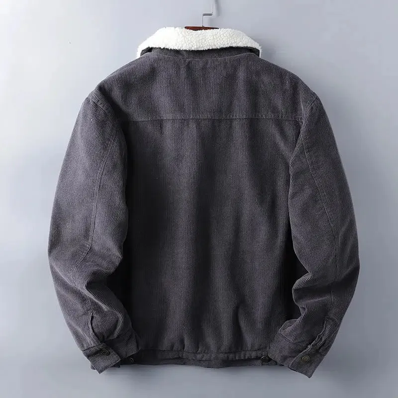 Sherpa Washed Corduroy Jacket