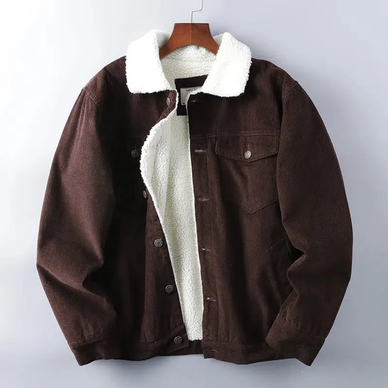 Sherpa Washed Corduroy Jacket