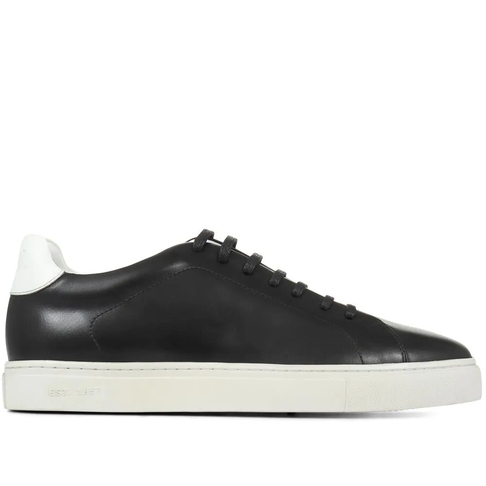 Singapore Leather Lace-Up Trainers - SINGAPORE / 322 065