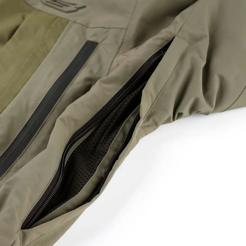 SPECIAL HOODED SEAM SEALING JACKET KHAKI