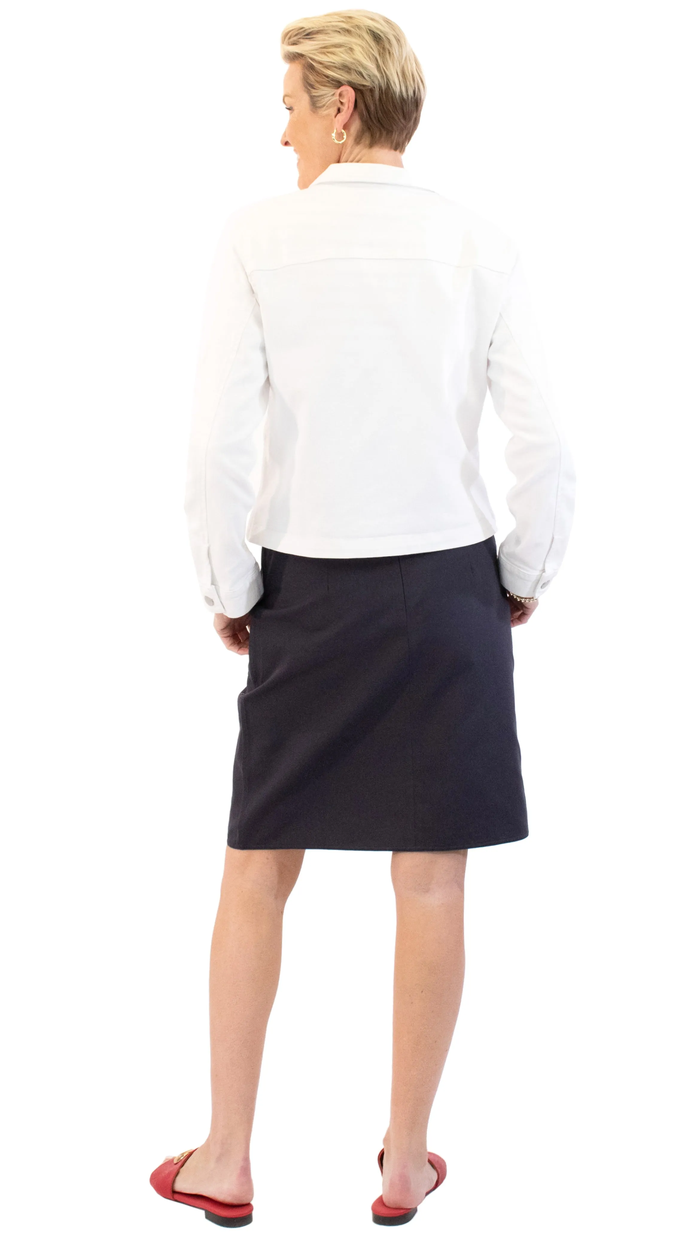 Sporty Skirt - Navy