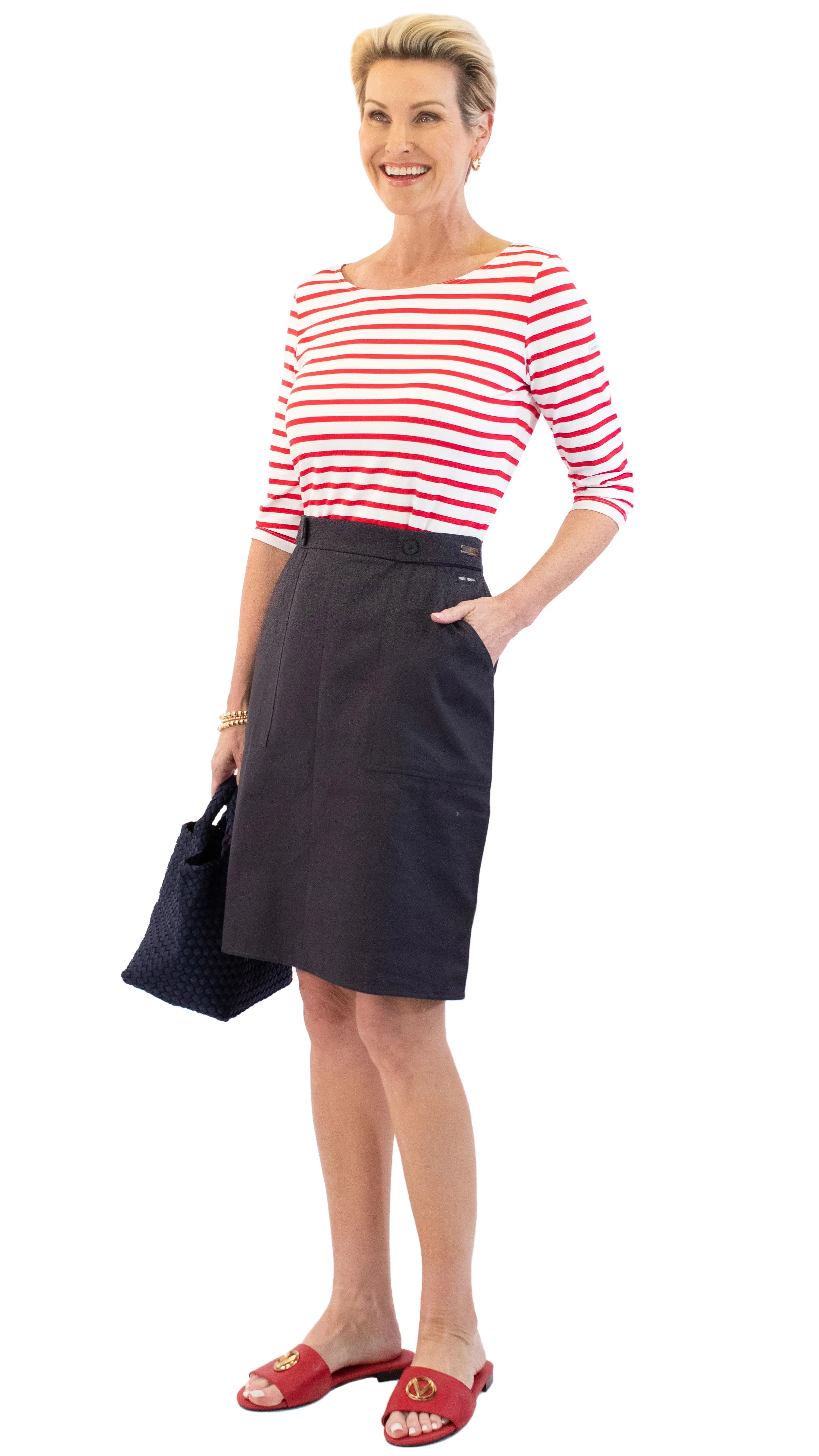 Sporty Skirt - Navy