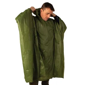 Stansport Vinyl Poncho - 70 In X 90 In - O.D.