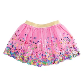 Sweet Wink Girls Raspberry Confetti Tutu Skirt