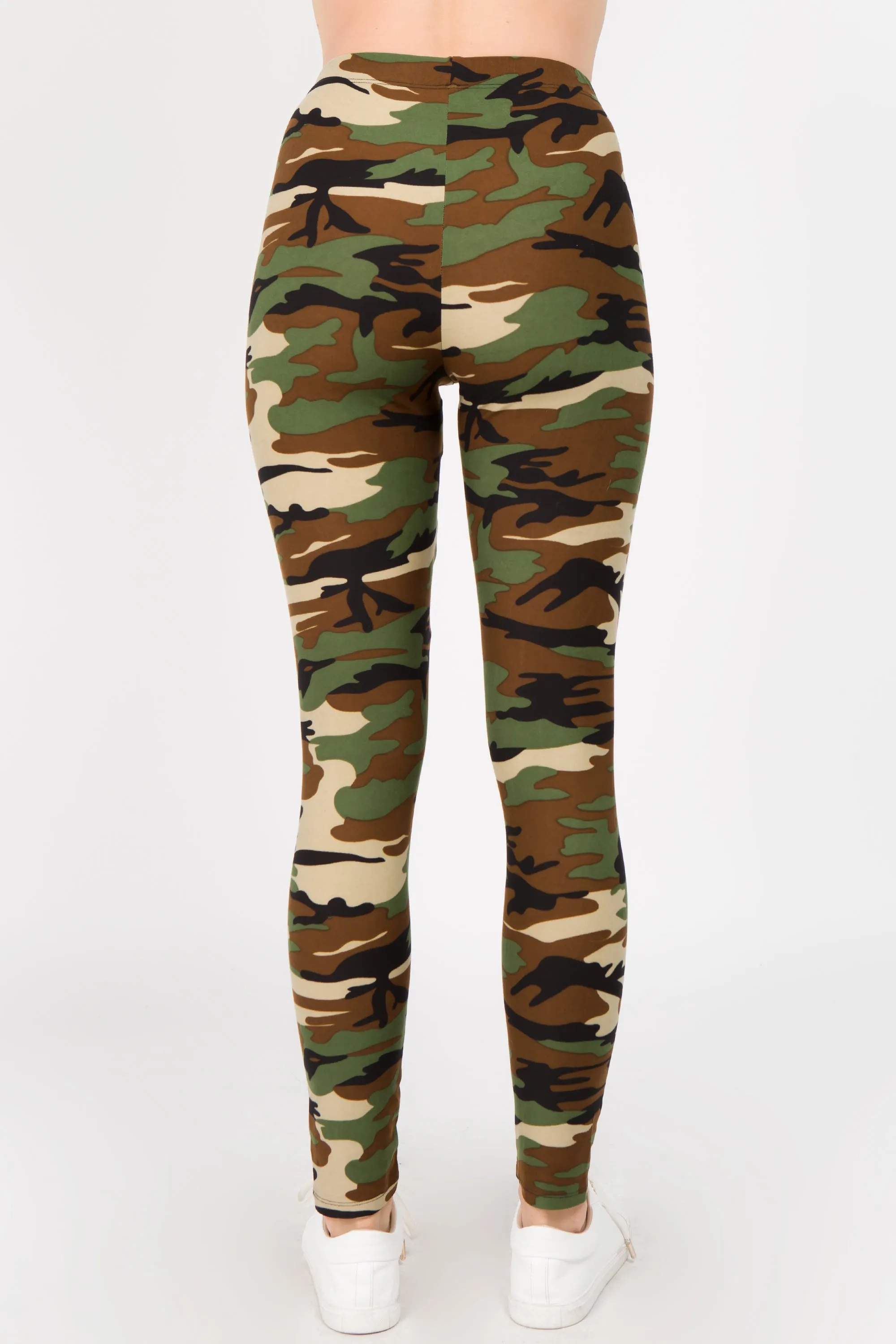 Take Command Camouflage Print Leggings