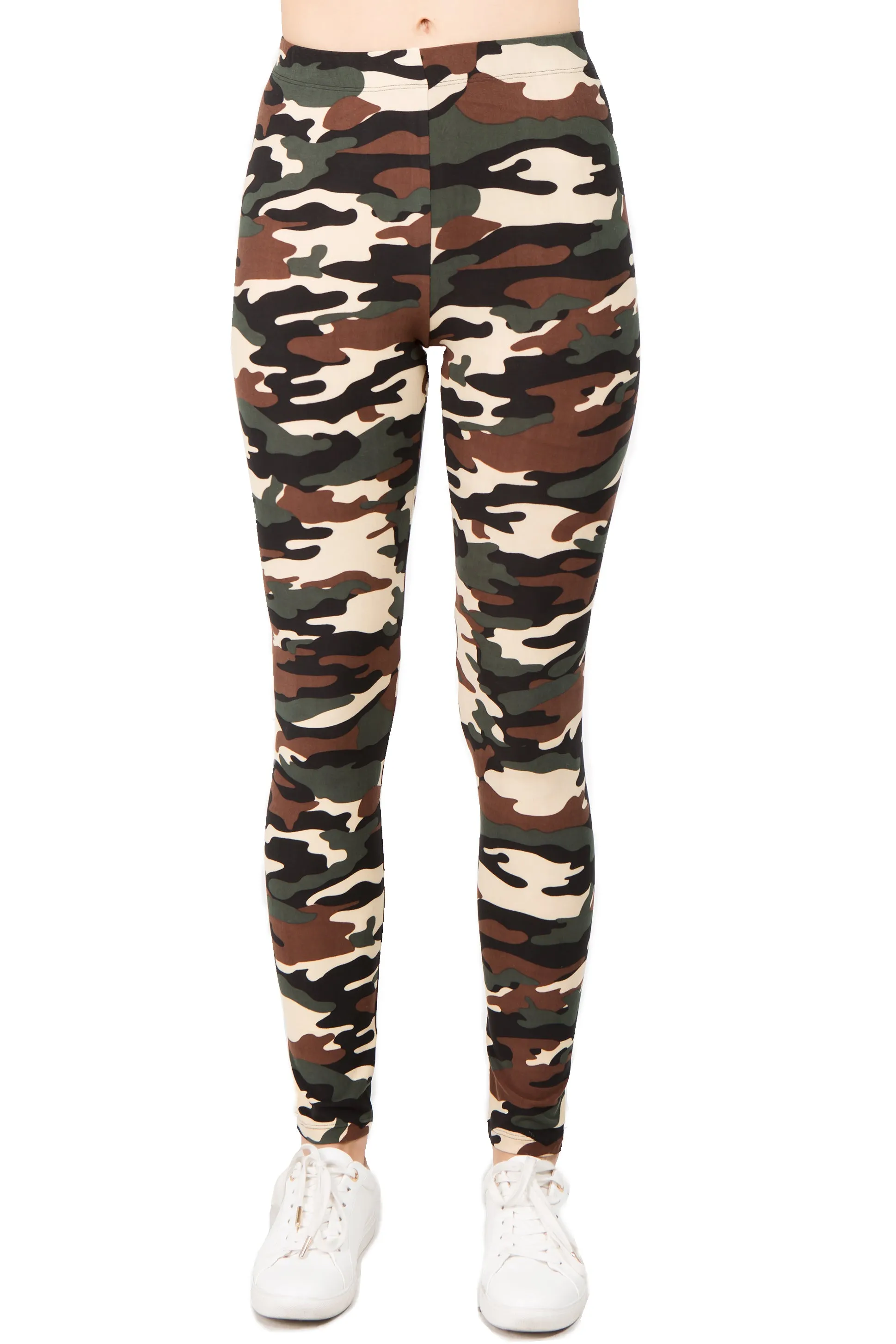 Take Command Camouflage Print Leggings