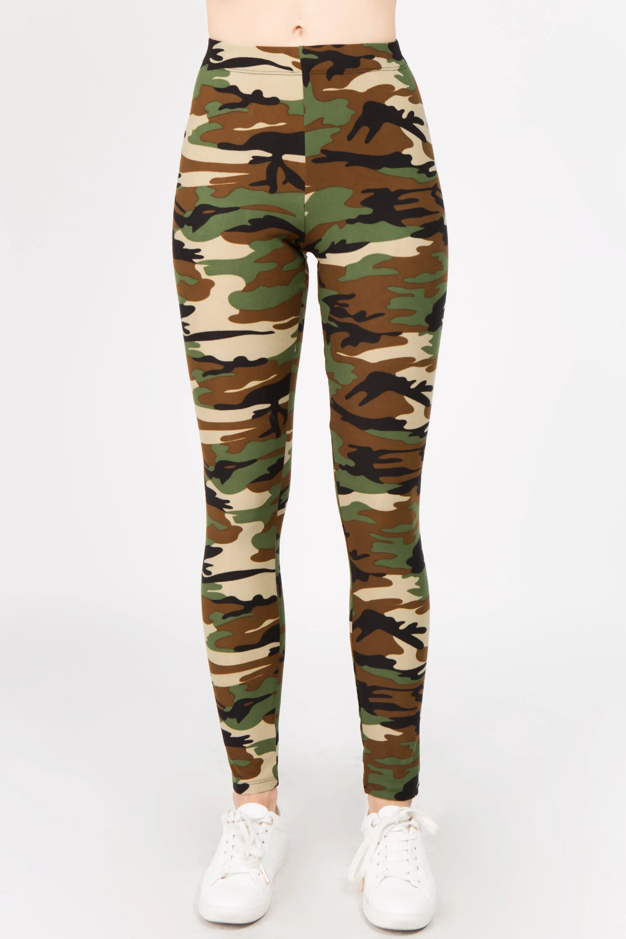 Take Command Camouflage Print Leggings