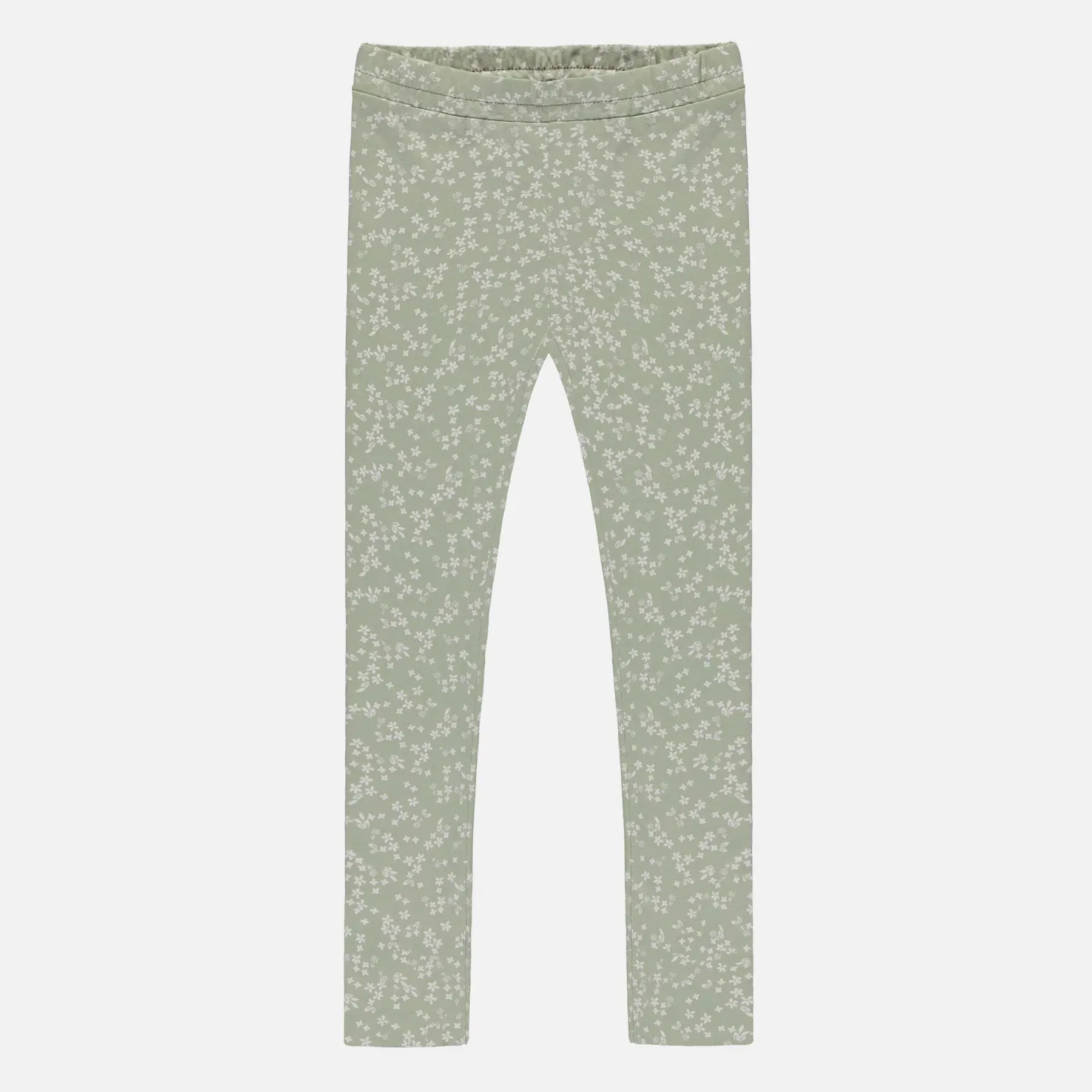 The Misty REVERSIBLE Leggings - Plum   Green Floral - KIDS