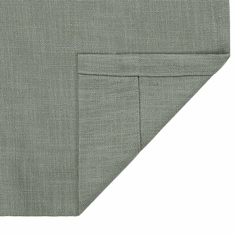 Tia Custom Linen Curtain Pleated