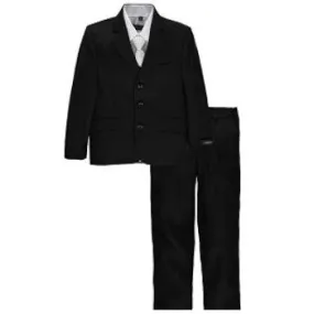 Uptown Classic Fit 5-Piece Suit ~Black (Big Boys/Teens)