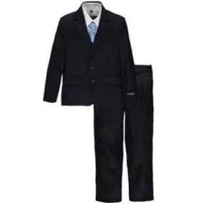 Uptown Classic Fit 5-Piece Suit ~Navy (Husky)