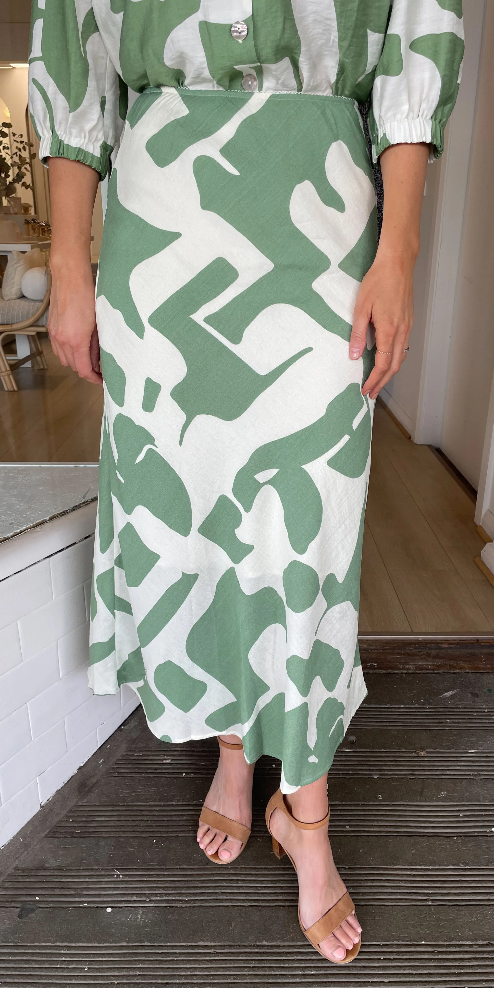 Valentina skirt - green