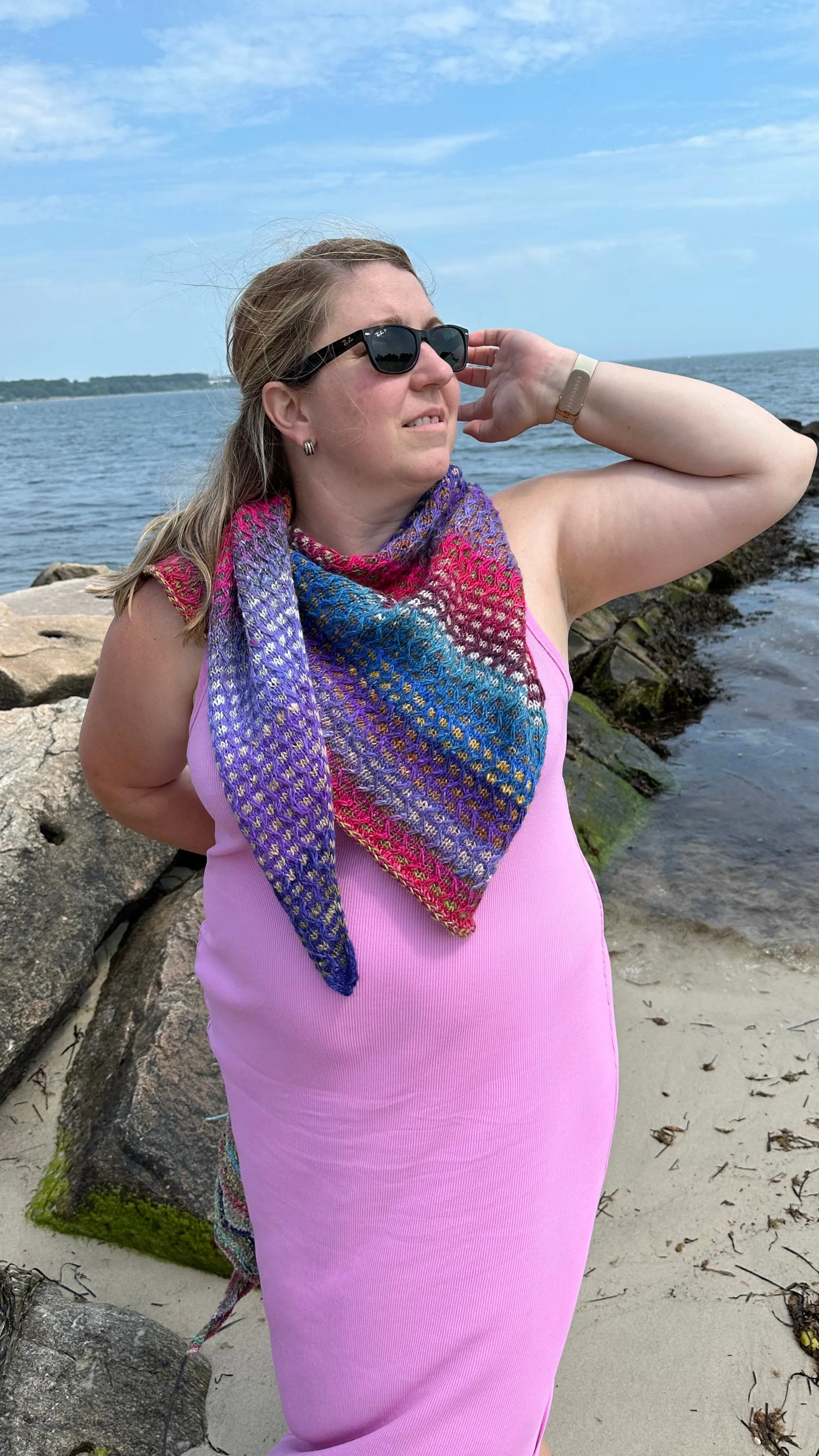 WATERS EDGE SHAWL KIT