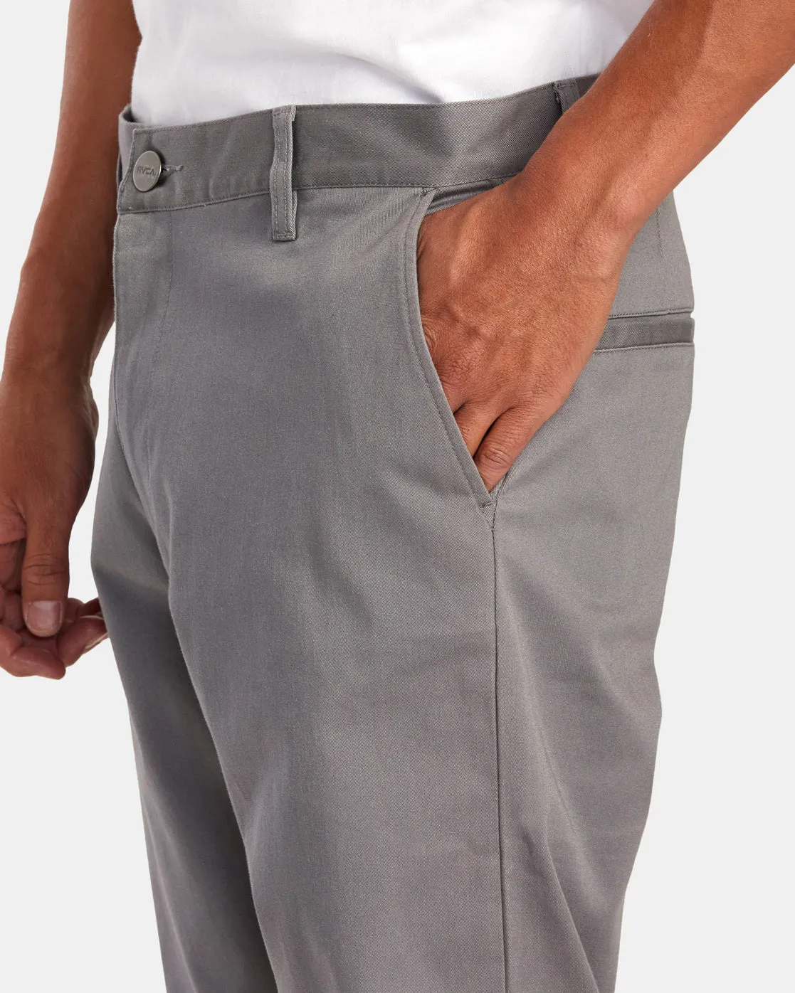 Weekend Stretch Chino Pants - Smoke