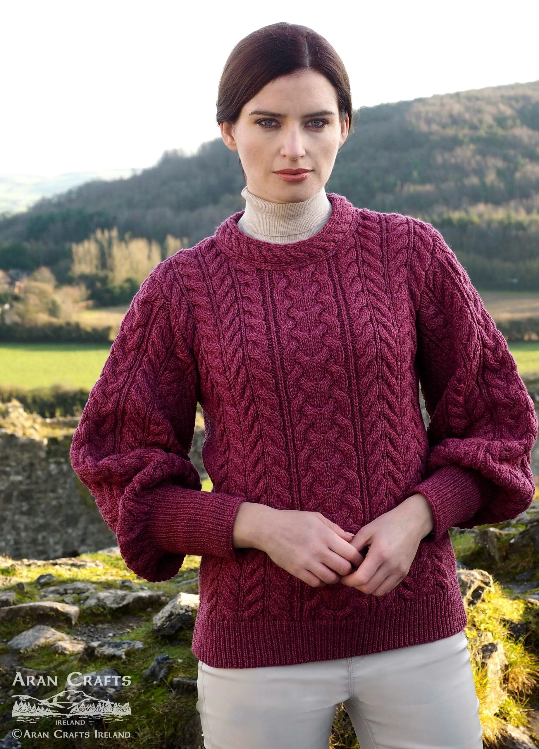 West End Knitwear | Puffy Sleeve Sweater | Women's