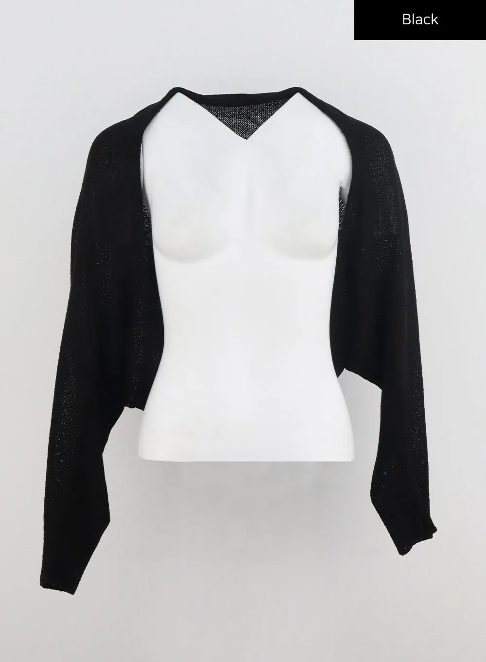 Wide Knit Bolero CL313