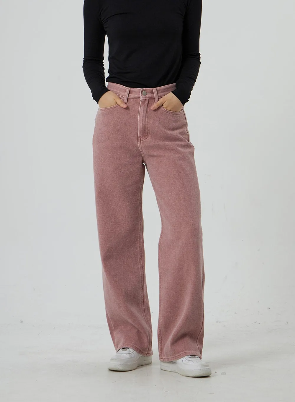 Wide Leg Color Pants OD12